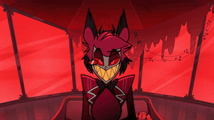 This is the Avatar Image for the Alastor (Hazbin Hotel) ( 32000) AI Voice and Text to Speech Generator